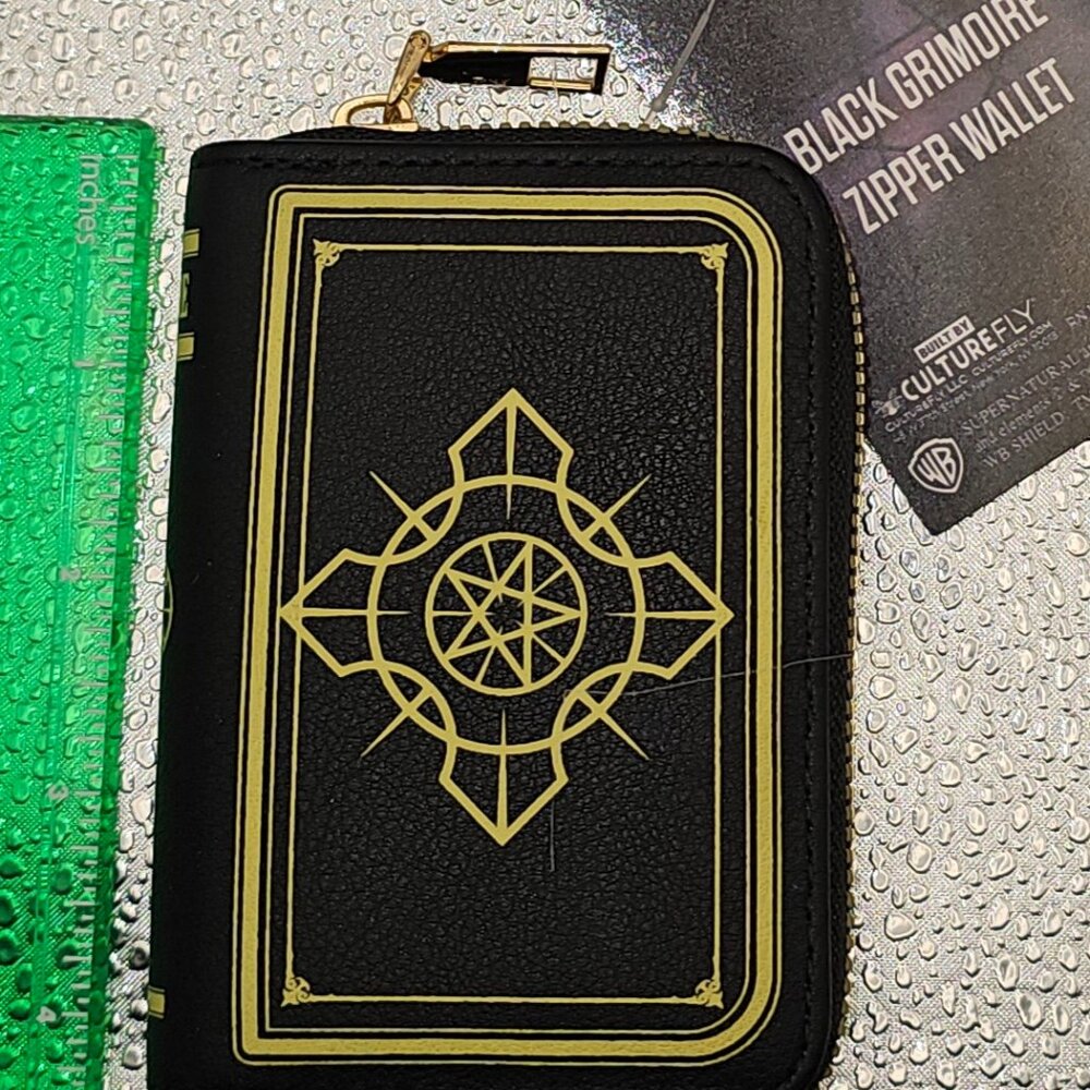 Supernatural Culturefly Grimoire Zippered Wallet